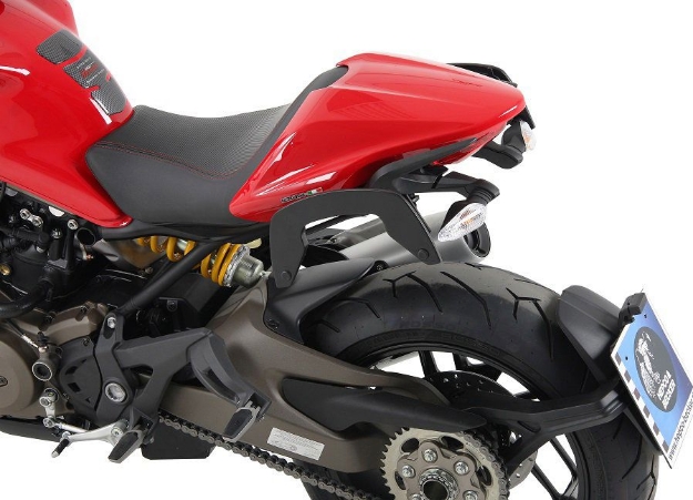 Afbeeldingen van C-Bow tasdragers zwart Hepco&Becker Ducati Monster 1200/ S '13-'16