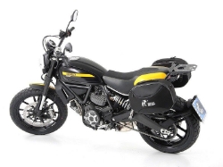 Afbeeldingen van C-Bow tasdragers zwart Hepco&Becker Ducati Scrambler Sixty2 '16+