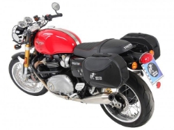 Afbeeldingen van C-Bow tasdragers chroom Hepco&Becker Triumph Thruxton/R1200 '16-