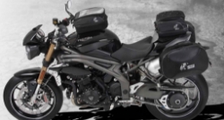 Afbeeldingen van C-Bow tasdragers zwart Hepco&Becker Triumph Speed Triple 1050 '16-20