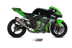 Afbeeldingen van MIVV RVS Power Steel systeem met Speed Edge demper Kawasaki ZX10-R '16-