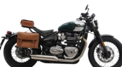 Afbeeldingen van C-Bow tasdragers zwart Hepco&Becker Triumph Bonneville Bobber '17-21