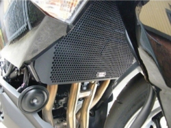 Afbeeldingen van Radiatorcover zwart Evotech Performance Kawasaki Z750 '07-12