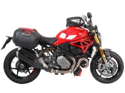Afbeeldingen van C-Bow tasdragers zwart Hepco&Becker Ducati Monster 1200S '17+