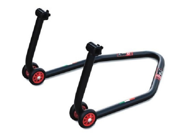 Afbeeldingen van Paddock stand achter universeel zwart LV8