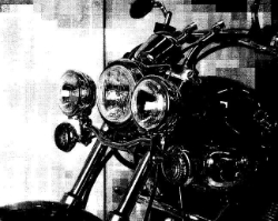 Afbeeldingen van Custom Twinlight Set Hepco&Becker chroom Yamaha XV535 1988-