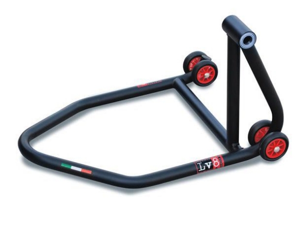 Afbeeldingen van Paddock stand gelagerd voor enkelzijdige wielophanging rechts LV8