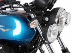 Afbeeldingen van Custom Twinlight Set Hepco&Becker zwart diverse Moto Guzzi V7 modellen