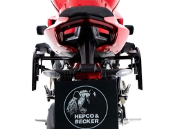 Afbeeldingen van C-Bow tasdragers zwart Hepco&Becker Ducati Streetfighter V4 / S '20+