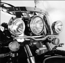 Afbeeldingen van Custom Twinlight Set Hepco&Becker chroom Honda VT750 Shadow Spirit '07-13