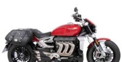 Afbeeldingen van C-Bow tasdragers chroom Hepco&Becker Triumph Rocket III R / GT '20+