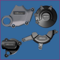 Afbeeldingen van GB-Racing engine cover set Ducati 848 2008- (koppeling, dynamo, waterpomp en oil inspection)