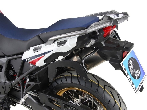 Afbeeldingen van C-Bow tasdragers zwart Hepco&Becker Honda CRF1000L Africa Twin '18-19
