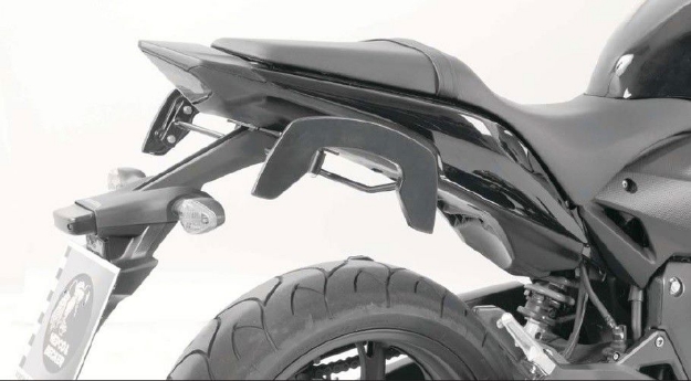 Afbeeldingen van C-Bow tasdragers zwart Hepco&Becker Honda CBR600F '11-13