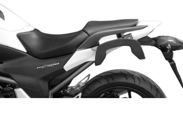 Afbeeldingen van C-Bow tasdragers zwart Hepco&Becker Honda NC700X / NC750X - '12-13 '14-20