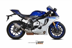 Afbeeldingen van MIVV Suono Steel Black RVS demper Yamaha R1 '15-