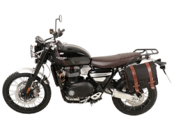 Afbeeldingen van C-Bow tasdrager links zwart Hepco&Becker Triumph Scrambler 1200 XE '19-23
