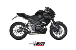 Afbeeldingen van MIVV systeem met MK3 carbon Yamaha MT-125 '20-'24