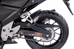 Afbeeldingen van Achterspatbord Puig mat zwart Honda CB500F / CB500X / CBR500R '13-18