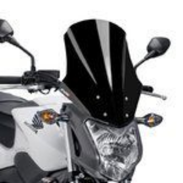 Afbeeldingen van Vervangingsruit touring Puig Honda NC700S '12-'13 / NC750S '14- -zwart
