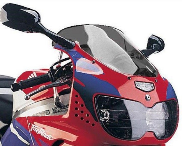 Afbeeldingen van Vervangingsruit Standaard Honda CBR 900RR '00-'01-zwart
