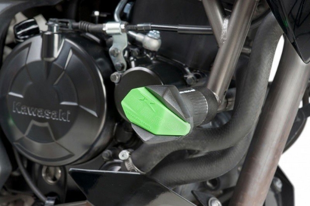 Afbeeldingen van Eindrubbers voor Puig R12 sliders (set)-Groen