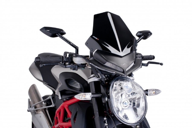 Afbeeldingen van Vervangingsruit naked bike Puig MV Agusta Brutale 1090/R/RR '13-'18 // Brutale Corsa '14-