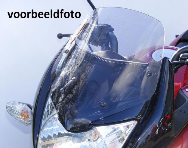 Afbeeldingen van Vervangingsruit standaard Honda CBF125 '08-'16-licht getint