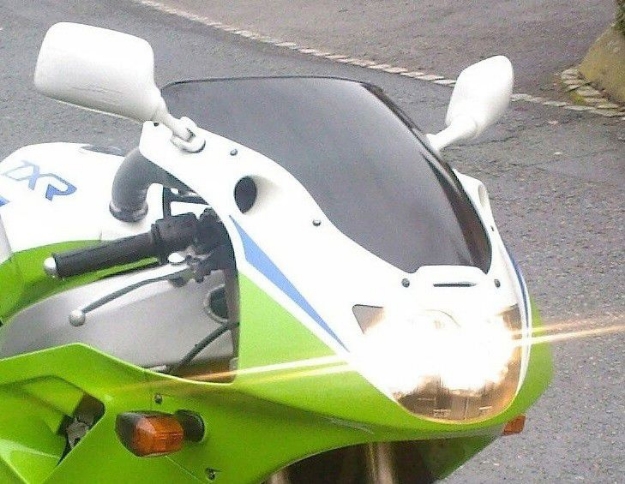 Afbeeldingen van Vervangingsruit Standaard Kawasaki ZXR400 '91--donker getint