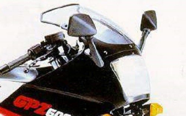 Afbeeldingen van Vervangingsruit Standaard Kawasaki GPZ 600R-zwart