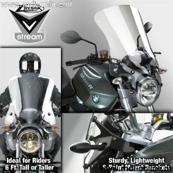 Afbeeldingen van Vervangingsruit National Cycle tall touring transparant BMW R1200R '11-14
