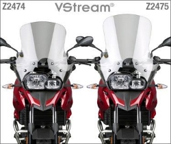 Afbeeldingen van Vervangingsruit Ztechnik VStream sport touring met wind deflectors BMW F700GS '12-17