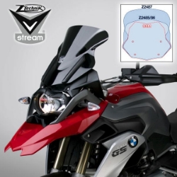Afbeeldingen van Vervangingsruit ZTechnik VStream sport donker getint BMW R1200/1250GS LC / ADV '13-23