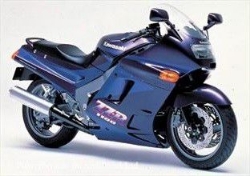 Afbeeldingen van Vervangingsruit Standaard Kawasaki ZZR1100 -'92-zwart