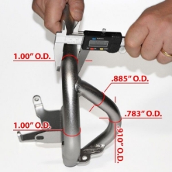 Afbeeldingen van Valbeugel stainless steel BMW R1250-serie National Cycle