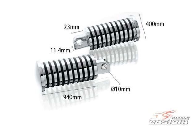 Afbeeldingen van Voetsteunset opklapbaar model Class 2 Custom Acces