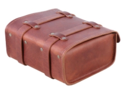 Afbeeldingen van Legacy rear bag leer rugged bruin Hepco&Becker