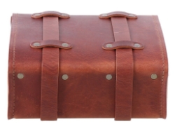 Afbeeldingen van Legacy rear bag leer rugged bruin Hepco&Becker