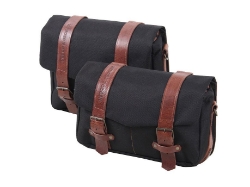 Afbeeldingen van Legacy C-Bow tassenset zwart M en L Hepco&Becker