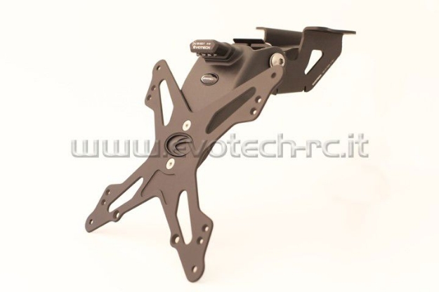 Afbeeldingen van Kentekenplaathouder Evotech Yamaha MT-07 '14-24