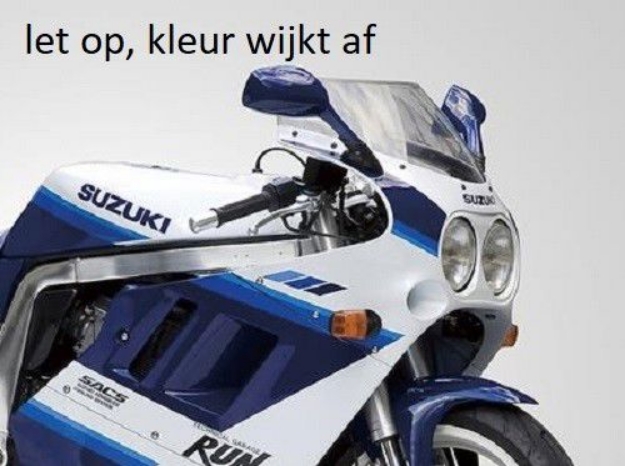 Afbeeldingen van Vervangingsruit standaard Suzuki GSXR1100 '95--donker getint