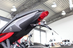 Afbeeldingen van Kentekenplaathouder Evotech Triumph DAYTONA 675/R '13-/ STREET TRIPLE 675/ R '13-