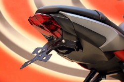 Afbeeldingen van Kentekenplaathouder Evotech Triumph DAYTONA 675/R '13- / STREET TRIPLE/R 675 '13-