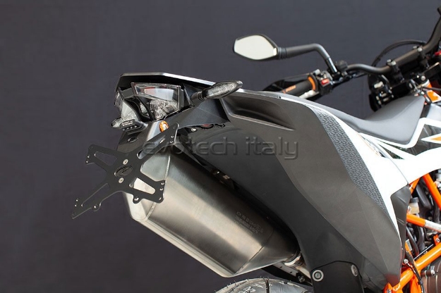 Afbeeldingen van Kentekenplaathouder Evotech KTM 690 SMC '19-