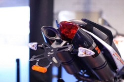 Afbeeldingen van Kentekenplaathouder Evotech Aprilia SL750 Shiver '07-