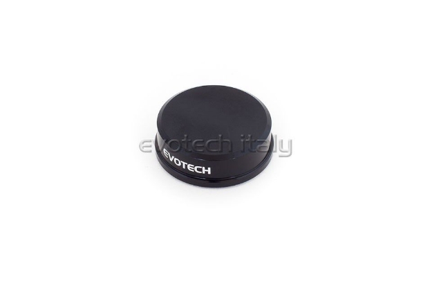 Afbeeldingen van Remvloeistofreservoircover aluminium Evotech KTM / Scrambler / Husqvarna -Zwart