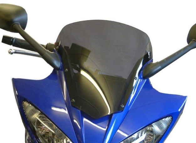 Afbeeldingen van Vervangingsruit standaard Yamaha FZ6 Fazer S2 '07-'09-donker getint