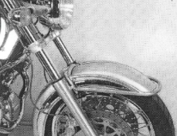 Afbeeldingen van Fender Guard Hepco&Becker chroom Moto Guzzi CALIFORNIA