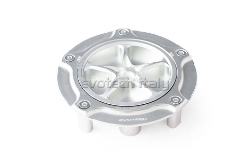 Afbeeldingen van Tankdop Evotech met schroefdop Honda (diverse modellen) zilver/zilver