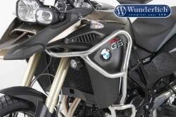 Afbeeldingen van Tank protection bar ADVENTURE BMW F800GS Adventure '13-- stainless steel Wunderlich